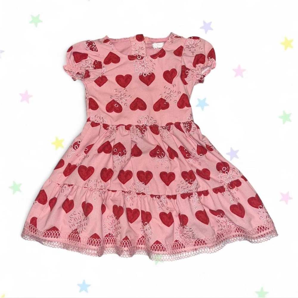girls heart dress